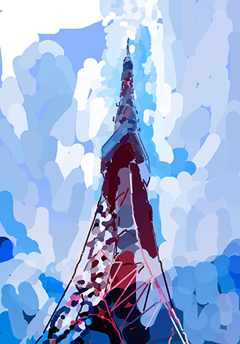 天まで翔ける / TOKYO POSTCARD AWARD 2020