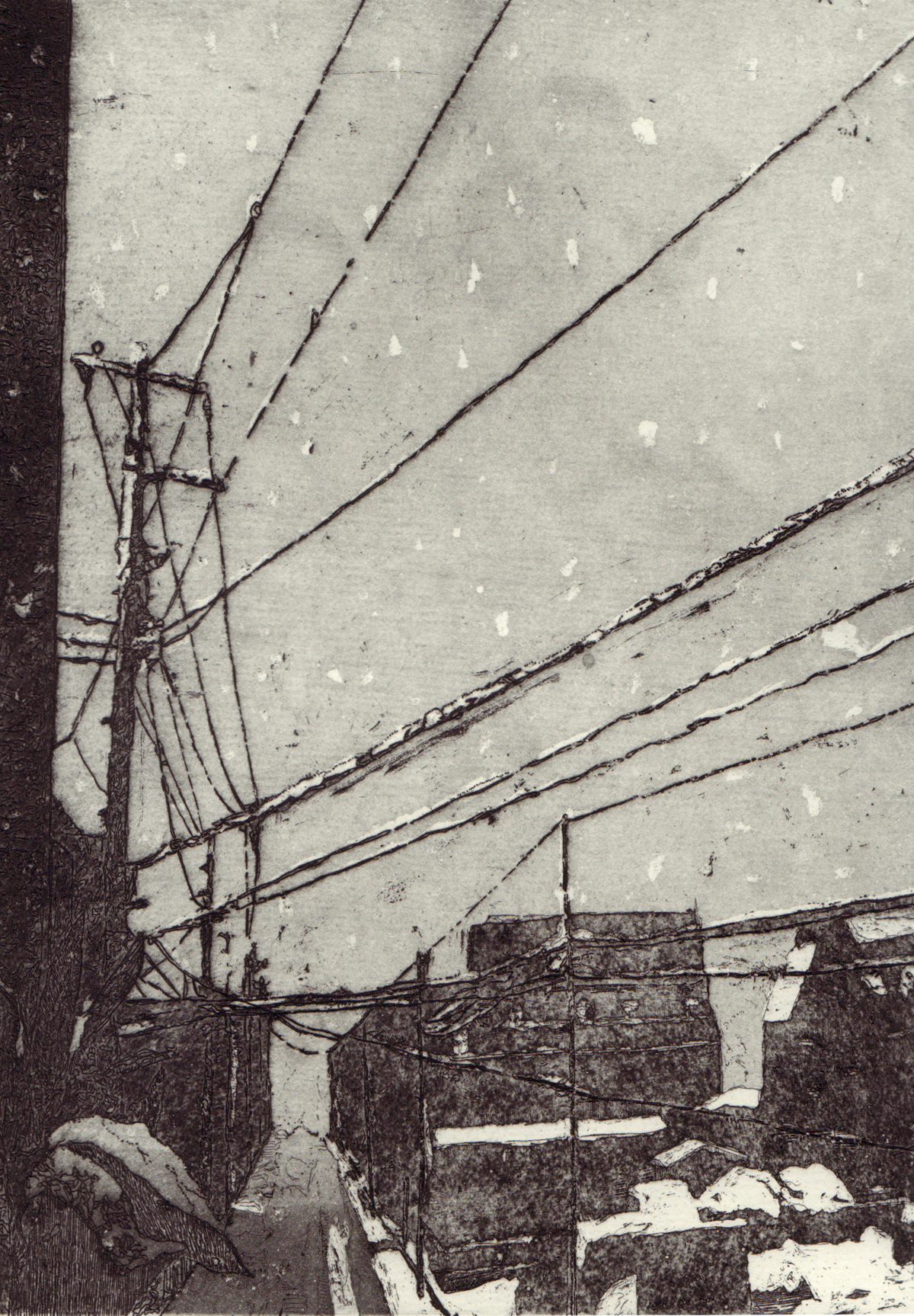 Winter In Tokyo 東京の冬 Tokyo Post Card Award 12 Gallery Art Ryumeikan Tokyo