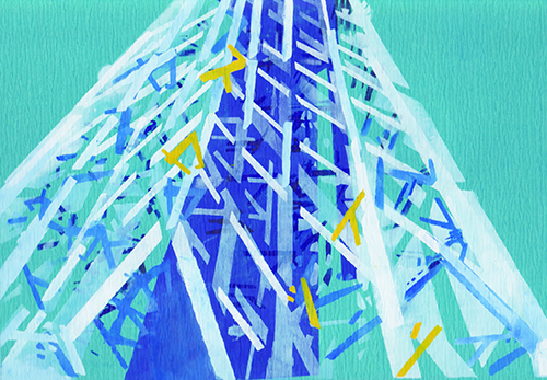 Skytree スカイツリー Tokyo Post Card Award 15 Gallery Art Ryumeikan Tokyo Skytree スカイツリー Tokyo Post Card Award 15 Gallery Art Ryumeikan Tokyo