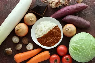 花ごよみ特製和風野菜カレー