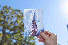 【3/26㈯・27㈰】東京タワーで「TOKYO POSTCARD AWARD」入賞作品のポストカードを配布します