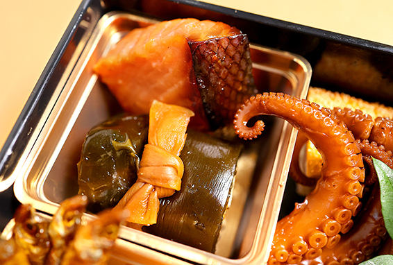 鰊の昆布巻・蛸柔らか煮